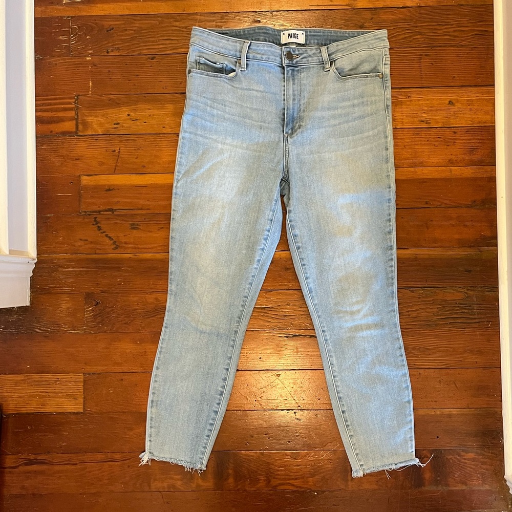 Paige Hoxton Crop jeans, size 31